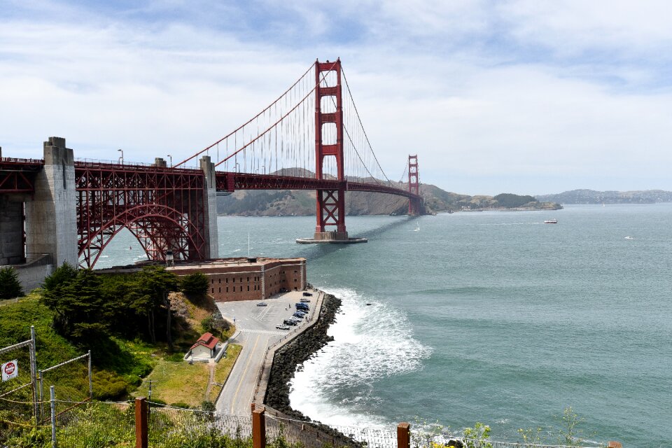 Golden gate bridge san francisco suspension bridge