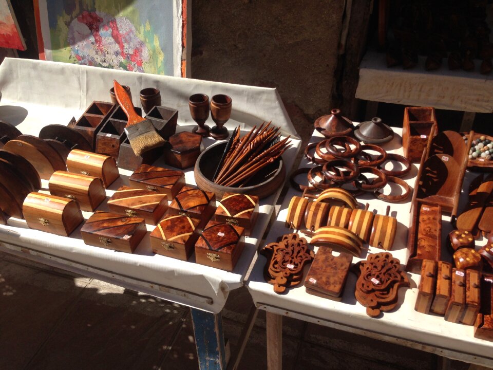 Essaouira morocco craft