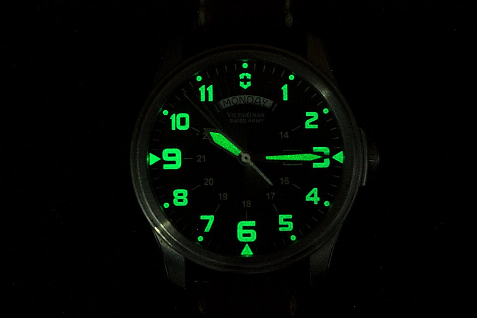 Time mens clock face