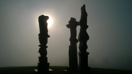 Foggy mist sculpture