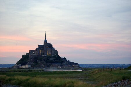 Mont saint michel old building stones handle