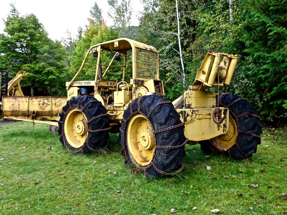 Haulage forestry equipment
