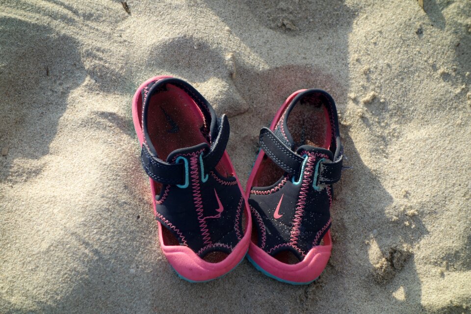 Beach child's shoe