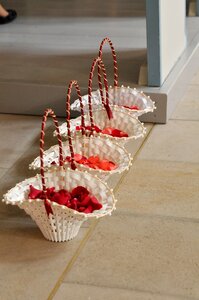 Marry decorated flowers