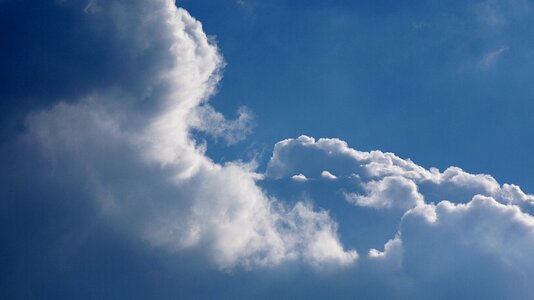 Shoe in clouds summer above the clouds