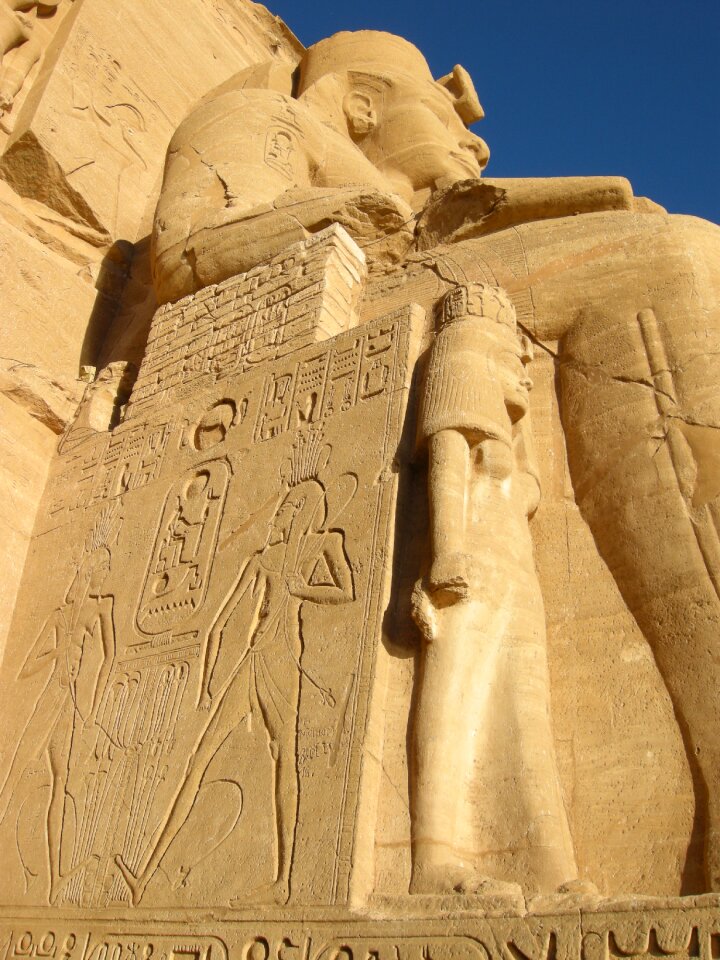 Egypt abu simbel temple of ramses