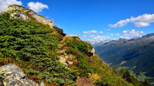 Landscape away alpine