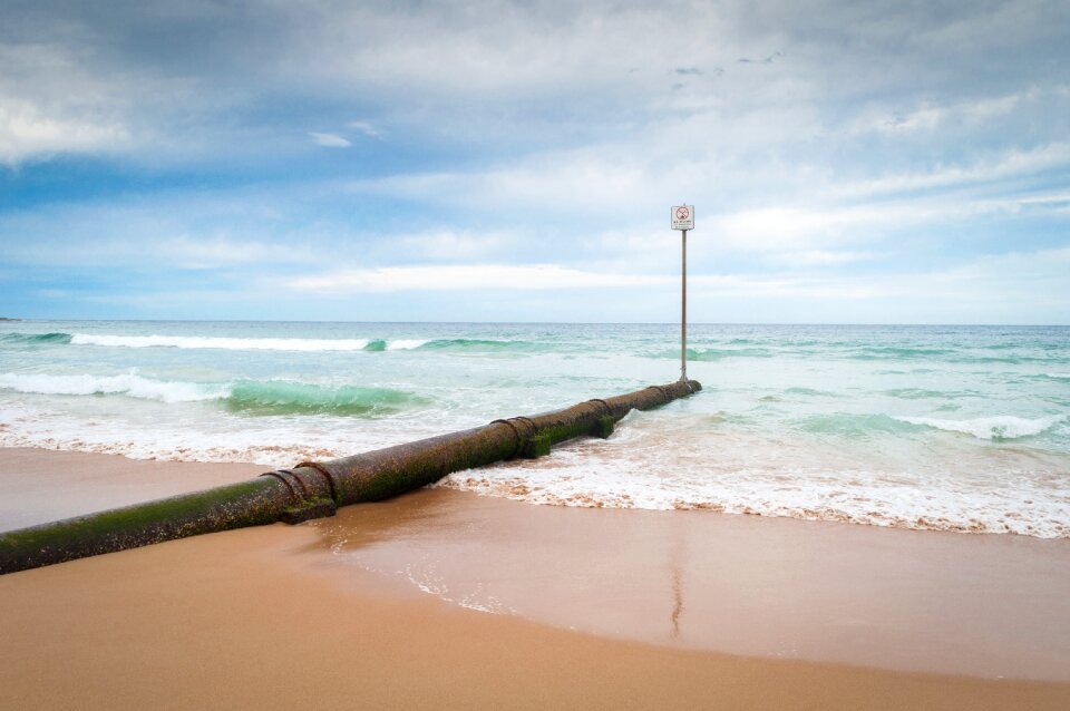 Ocean sea sky photo