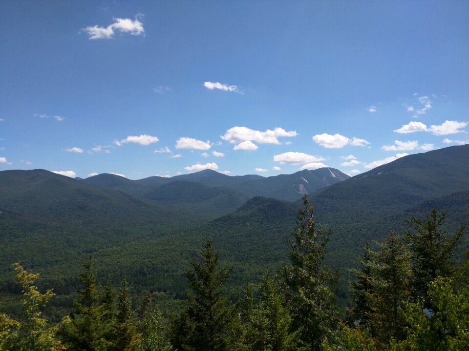 Landscape sky adirondacks
