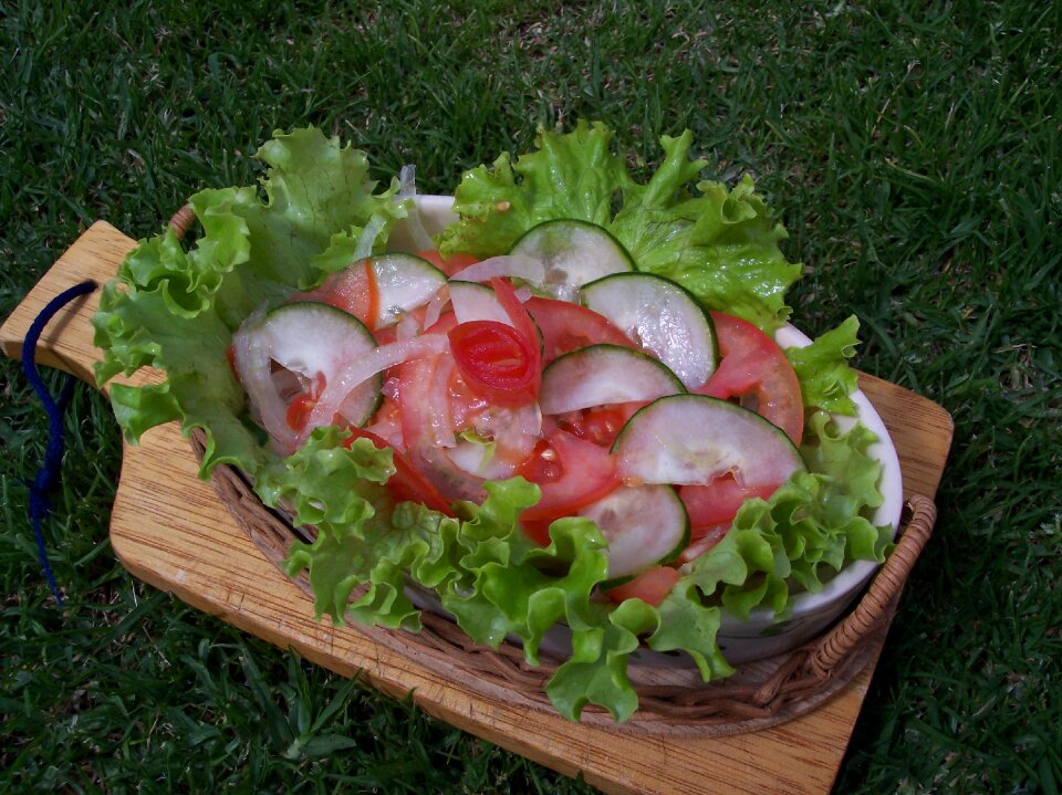 Salad vegetables nature