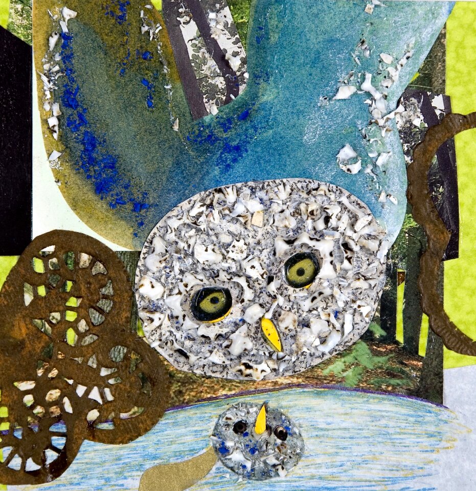 Paperwork art mosaic