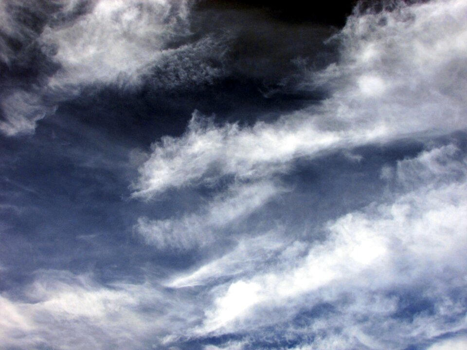 Light look in the sky good weather
