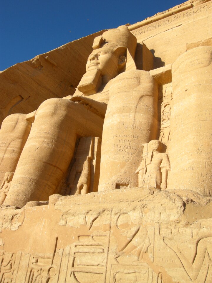 Egypt abu simbel temple of ramses