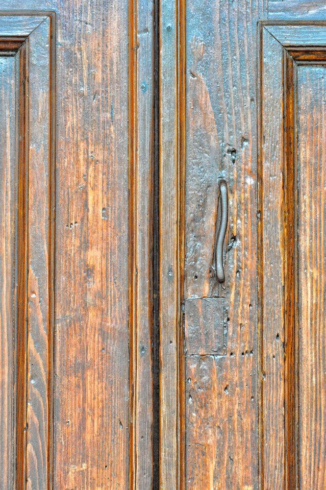 Texture old handle