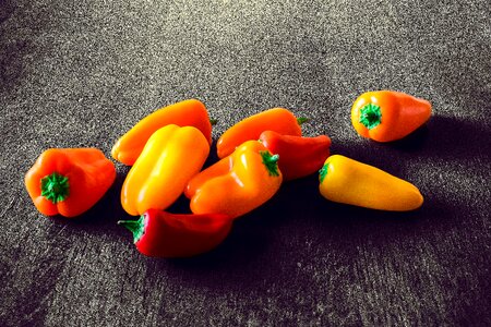 Yellow orange food