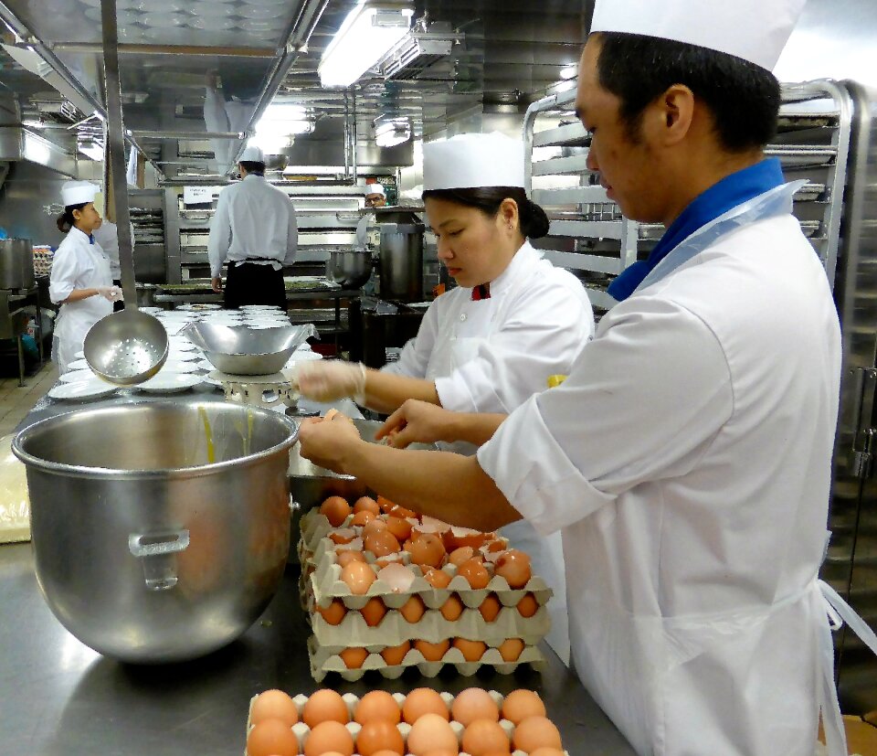 Eggs bowl ingredient