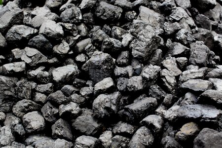 Briquettes fire barbecue