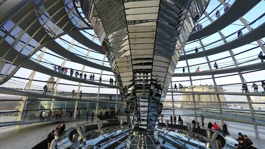 Reichstag building government district photo