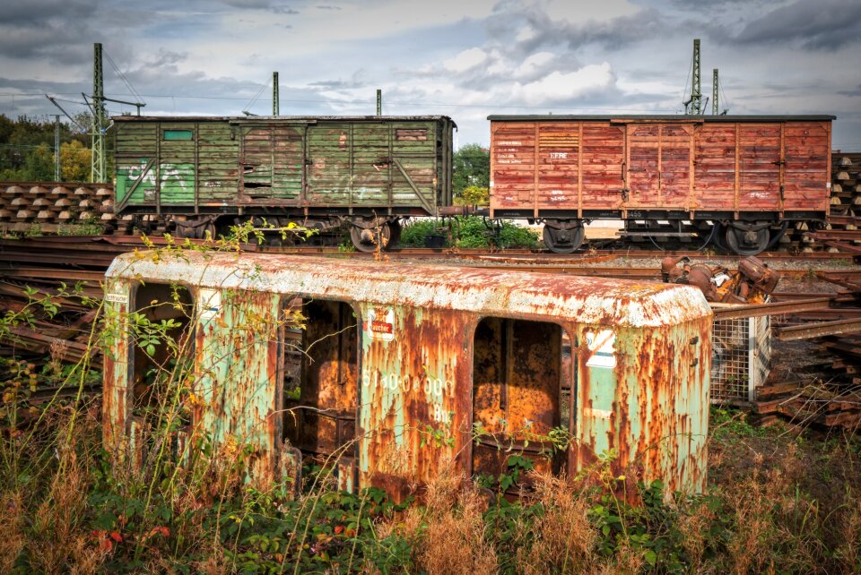 Locomotive rail traffic train