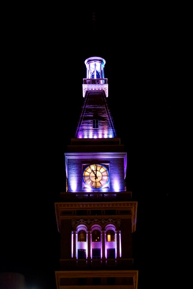 Clock tower colorado