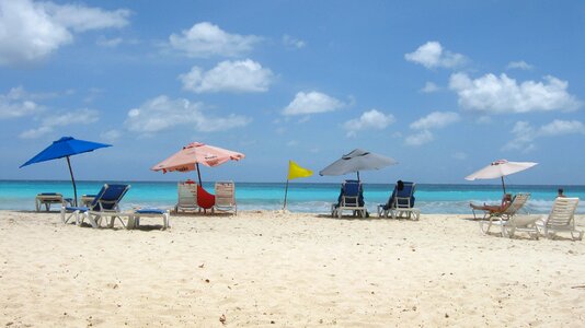 Beach tropical caribbean photo