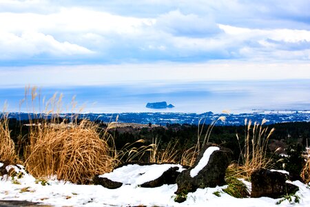 Jeju island halla scenery