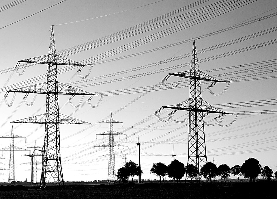 Electricity energy high voltage