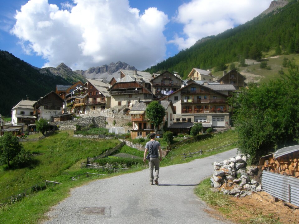 Alps queyras village