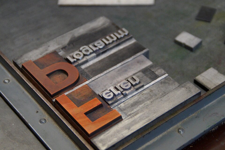 Print pressure gutenberg