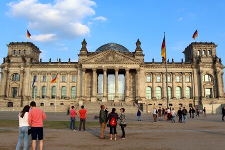 Germany building glass dome