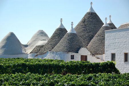 Italy hut apulian