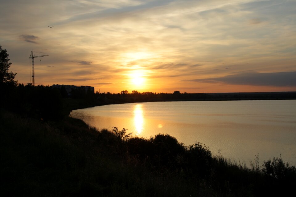 Nature landscape river photo