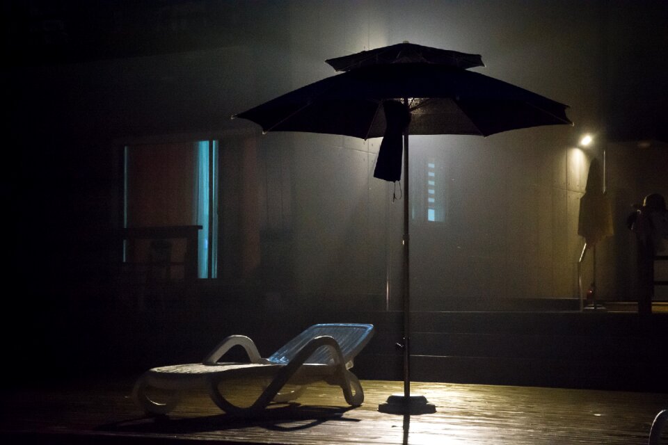 Parasol weather night