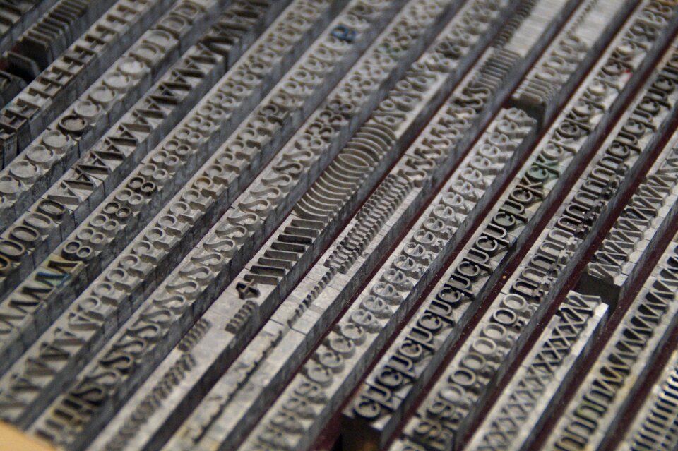 Printing abc lead letters