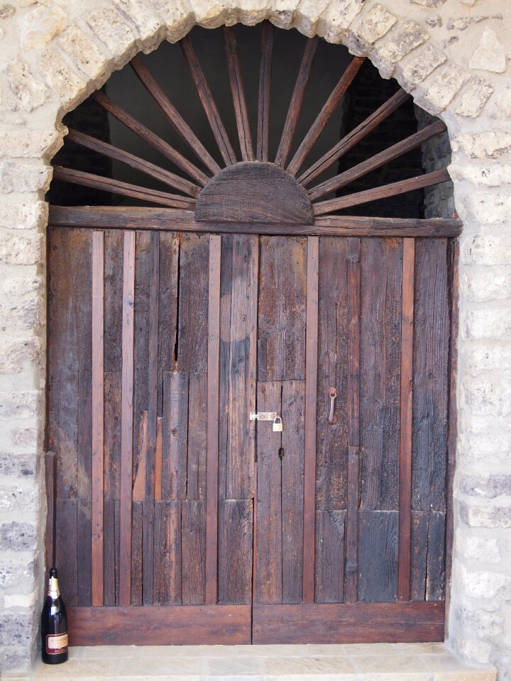 Retro antique wooden