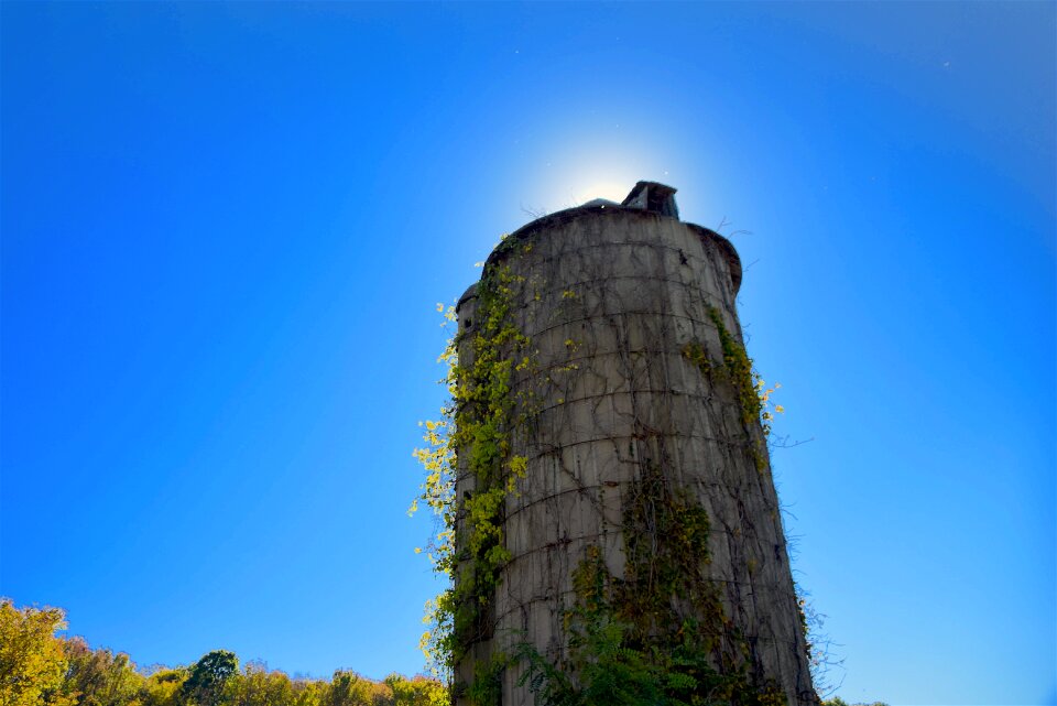 Farm abandoned broken