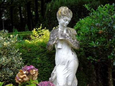 Woman melancholic pray