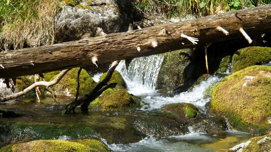Nature river mountain