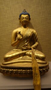 Buddha statues museum ancient times photo
