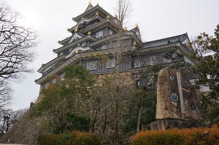 Okayama castle tourism historic sites
