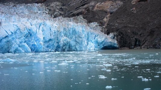 Landscape nature iceberg photo
