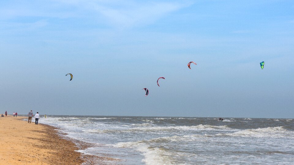 Kite ocean surfing photo