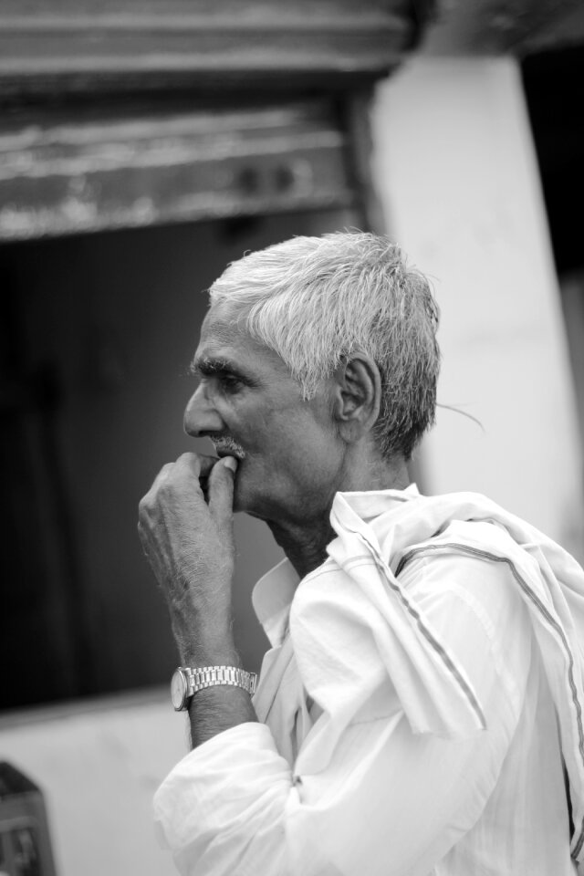 Adult indian people man