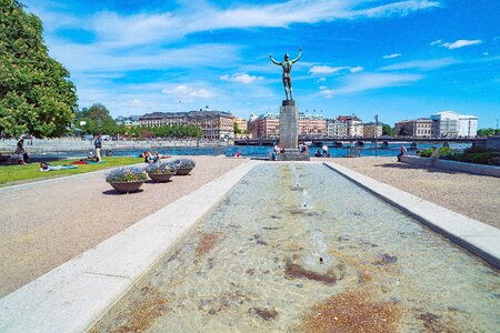 Riksplan stream water
