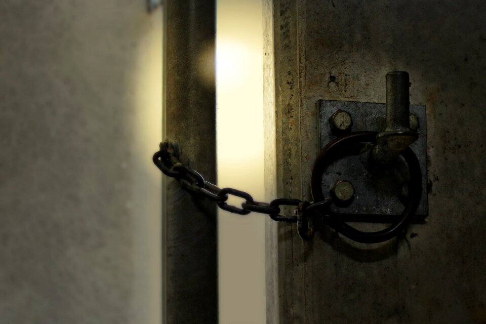Gate security metal