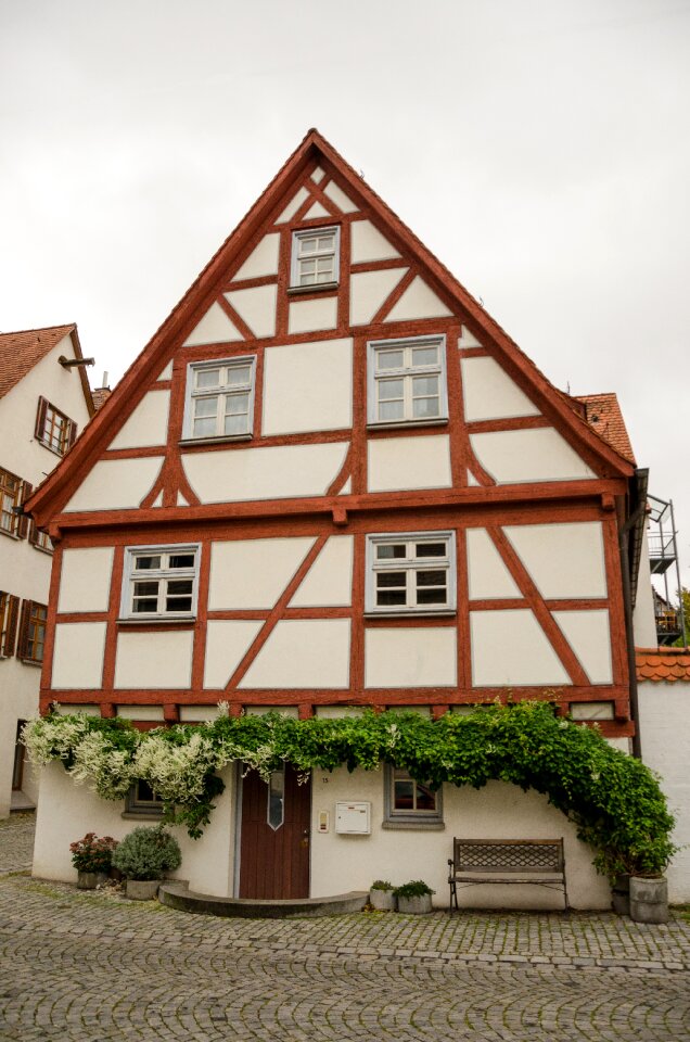 Facade truss fachwerkhaus