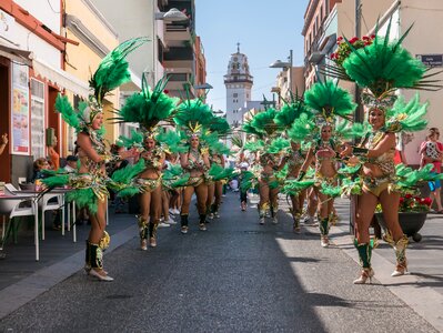 Costume female green photo