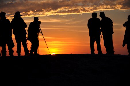 People sunset joke