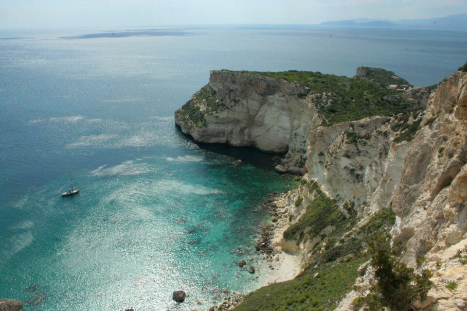 Sella del diavolo landscape sea photo