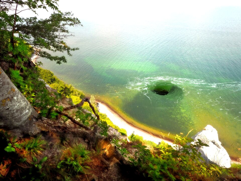 Landscape sea swirl natural spectacle